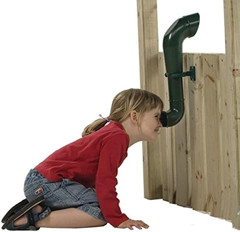 Gartenwelt Riegelsberger Kinder-Periskop Teleskop 42 x 10 x 17cm mit eingebauten Spiegeln, GRÜN