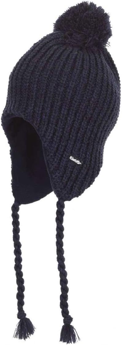 Eisbär Laurits Ear Pompon Hat - Night/Dark Cobalt