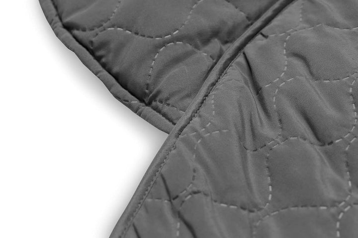 Jollein Kuscheldecke Baby Ø 110 cm - Storm Grey Grau, Grau