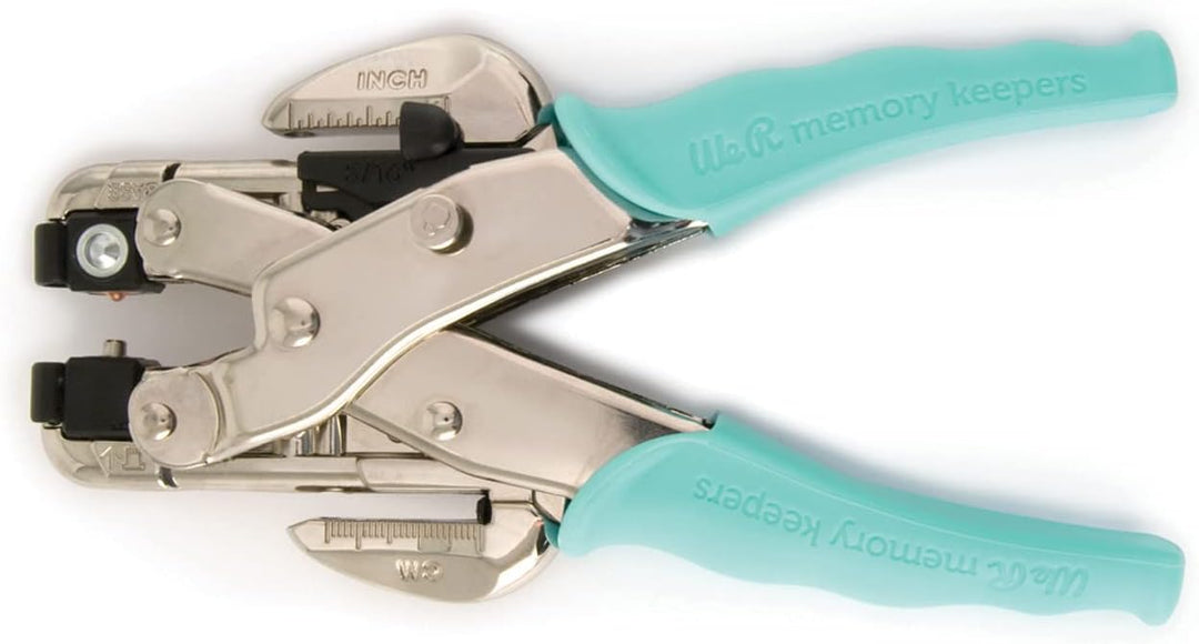 American Crafts We R Memory Keepers Bastelartikel, Platic, Blau We R Memory Keepers Crop-A-Dile Stan