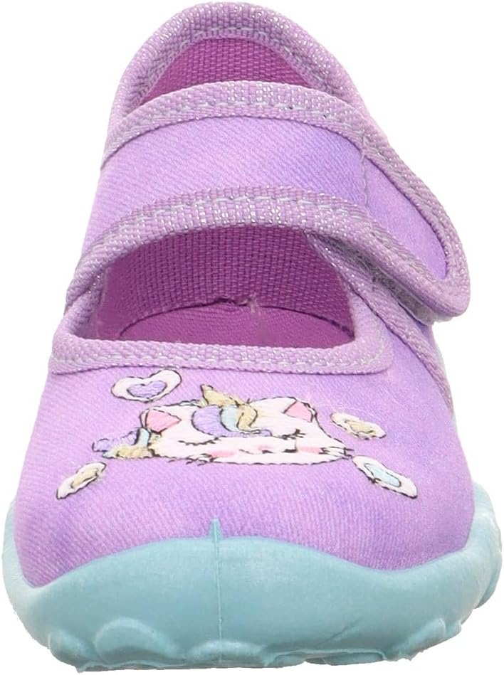 Superfit Mädchen Bonny Hausschuh 23 EU Lila 8540, 23 EU Lila 8540