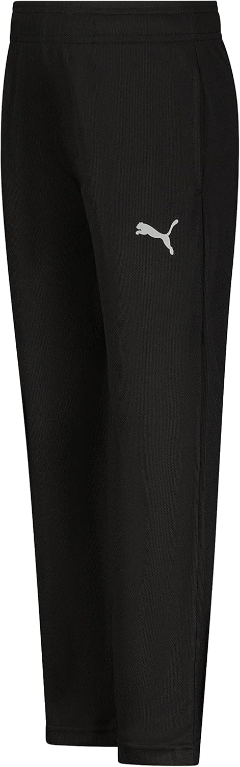 PUMA Little Boys' Pure Core Pant, PUMA Black, 4