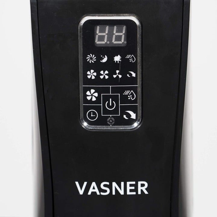 VASNER Cooly Ventilator mit Wasserkühlung leiser Standventilator mit Fernbedienung Timer & Sprühnebe