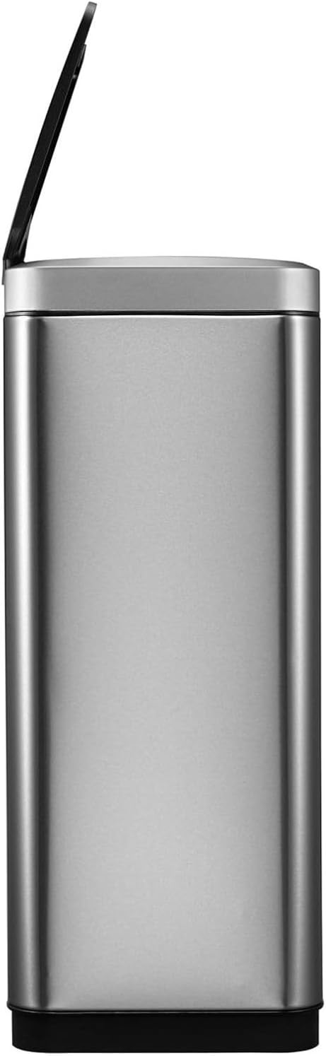 EKO Mirage Sensor-Mülleimer 45 L, Edelstahl-Abfalleimer für die Küche mit Bewegungssensor, Soft-Clos