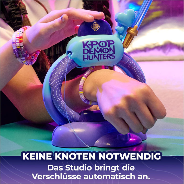 Cool MAKER K-Pop Demon Hunters Heishi Armband-Studio ‒ Armband-Bastelset für Kinder, DIY Schmuckset