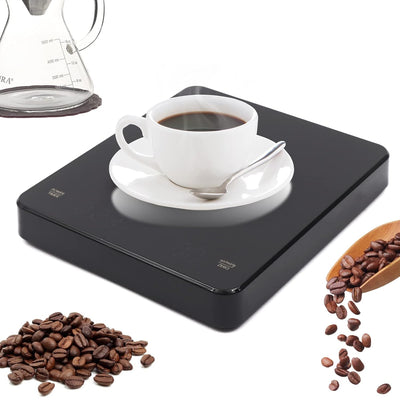 Digitale Kaffeewaage mit Timer 3KG/0.1G Digitale Küchenwaage Klein Elektronische Waage LED Waage für