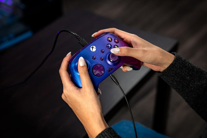 Turtle Beach Rematch Advanced Purple Fade Wired Gaming Controller - Lizenziert für Xbox Series X, S,