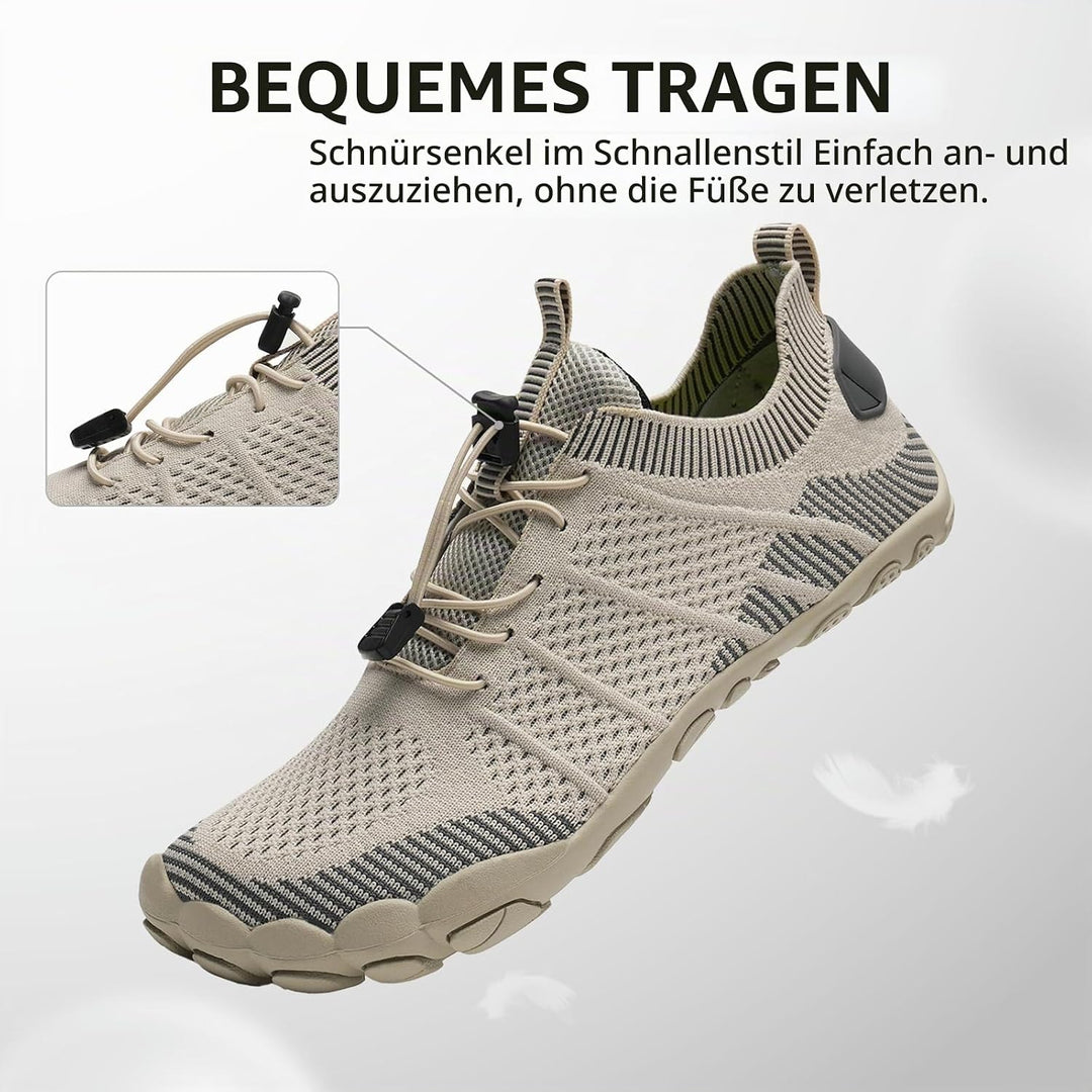 IceUnicorn Barfussschuhe Damen Herren Breite Traillaufschuhe Zehenschuhe Unisex Schwimmschuhe Strand
