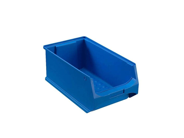 Blaue Sichtlagerbox 4.0 | HxBxT 15x20x35cm | 7,2 Liter | Sichtlagerbehälter, Sichtlagerkasten, Sicht