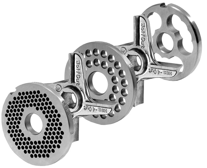 Wolfcut H82 Lochscheibensatz 3MM + 8MM Bohrung + 2 Robotmesser + 1 Vorschneider System Unger Werkzeu
