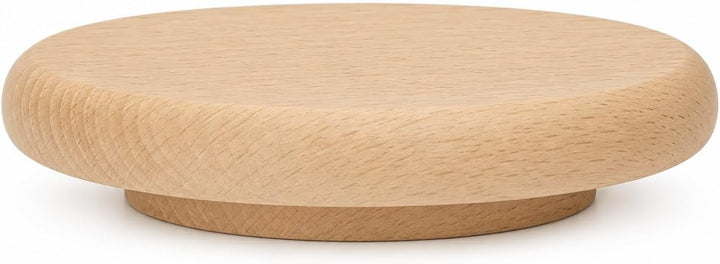 teemando® 10 X Abdeckung für Mass-Krüge & Weizengläser bis 8,4 cm Ø aus Buchenholz, Schutz vor Insek