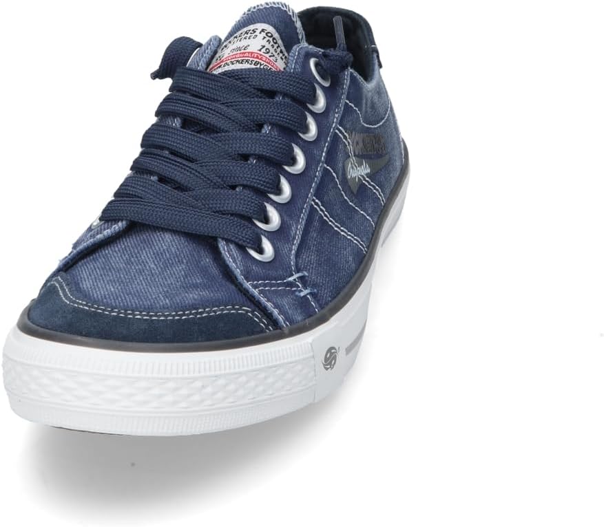 Dockers by Gerli Herren Low-Top Sneaker, Männer Halbschuhe 41 EU Navy 30st027 790660, 41 EU Navy 30s