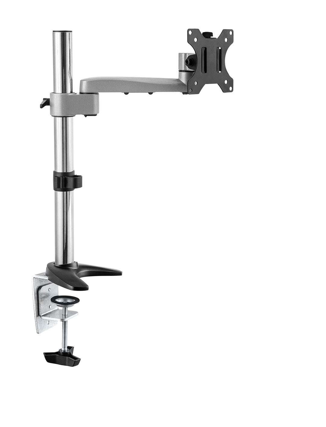 RICOO Monitor Halterung Tisch, VESA Tischhalterung für 13-30 Zoll, Monitorhalterung 1 Monitor Arm TS