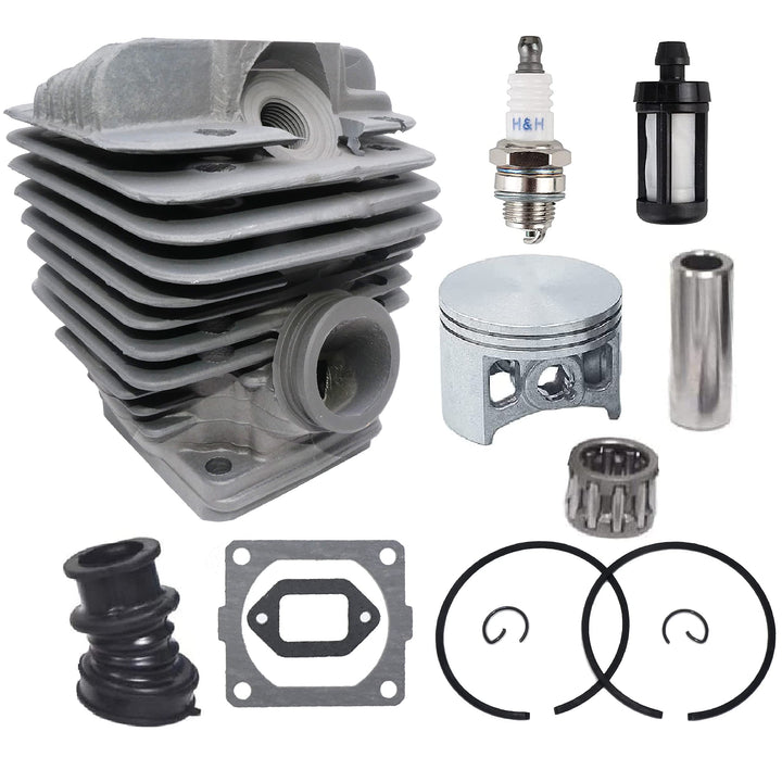 Hippotech 56mm Zylinderkolbenbaugruppe für Stihl Kettensäge 064 066 MS640 MS650 MS660