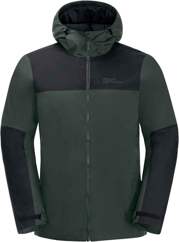 Jack Wolfskin Herren Jasper Ins Jkt M Jacket L black olive, L black olive