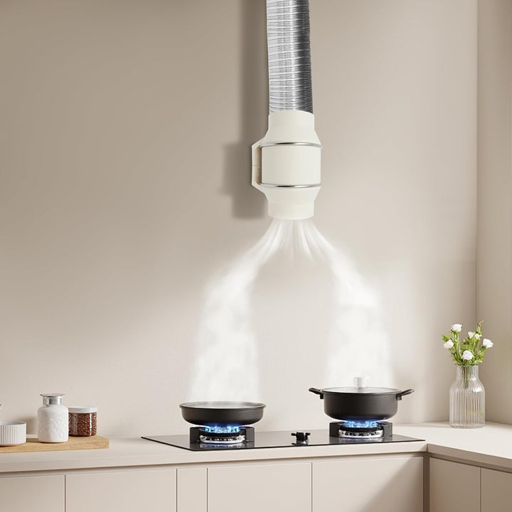 75W Rohrventilator – 220V, Drehzahl 2600 U/min, Luftstrom 540 m³/h, Geräuschpegel ca. 60 dB, statisc
