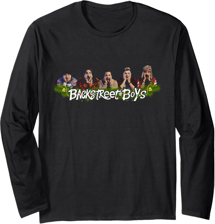 Backstreet Boys – Christmas Wreath Langarmshirt