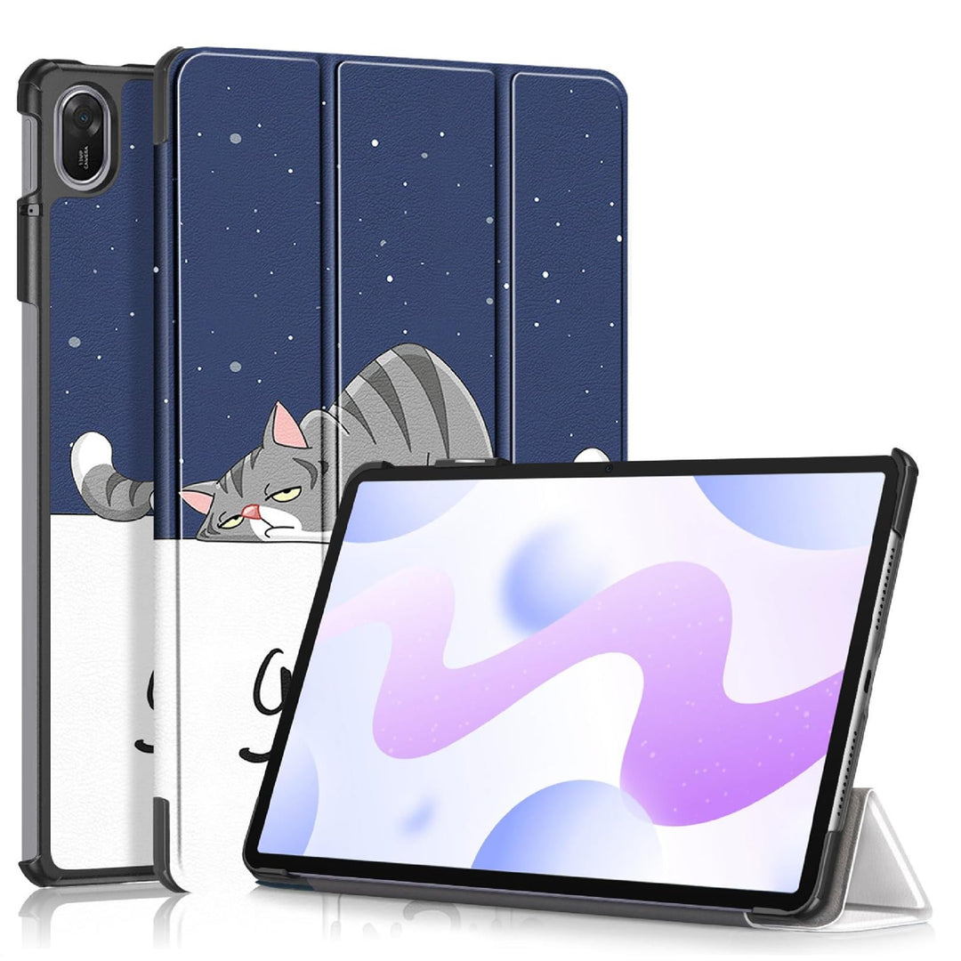 GIOPUEY Hülle Kompatibel mit Huawei MatePad 11.5 2025, Flip Case [Bracket-Funktion] 360° Schutz - Ca