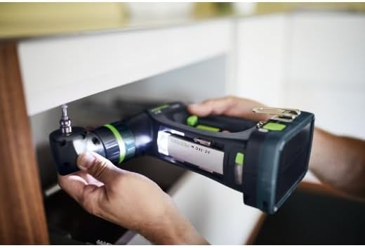 Festool Akku-Bohrschrauber C 18-Basic (mit Werkzeugfutter, Magnet-Bithalter, Schnellspannbohrfutter,