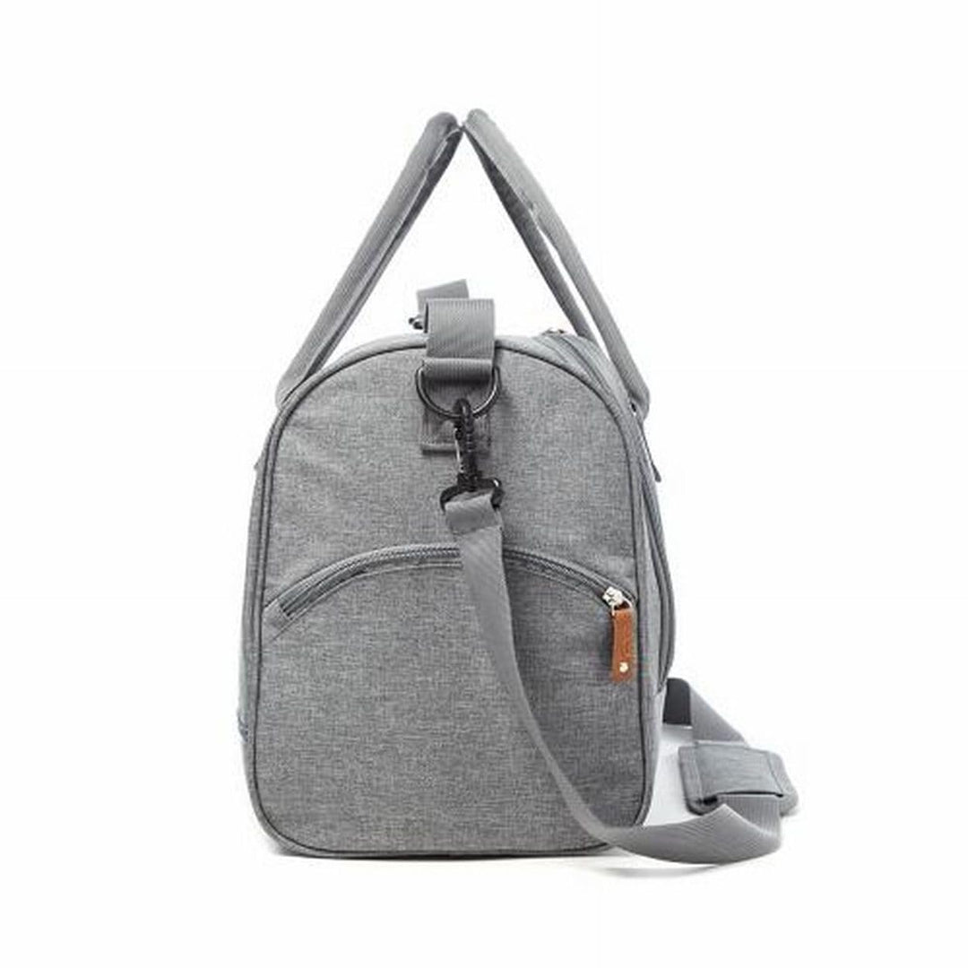 Cangaroo Wickeltasche Jossie Wickelunterlage, Reissverschluss, Gurt verstellbar, Farbe:grau, grau