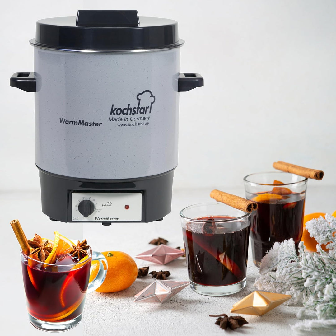 Kochstar WECK Einkochautomat WarmMaster Basic (Einkochtopf mit Thermostat, ohne Uhr, 230V, 1800 W, 2