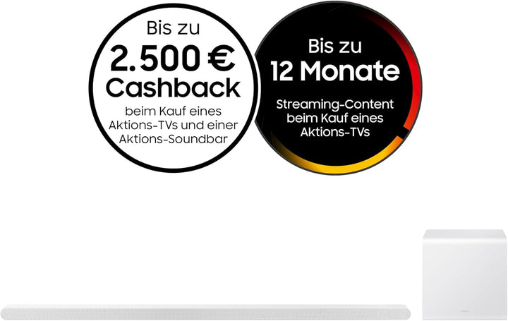 Samsung HW-S811GD 3.1-Kanal Ultra Slim Soundbar für TV-Geräte, Bluetooth-Lautsprecher mit ultraschla