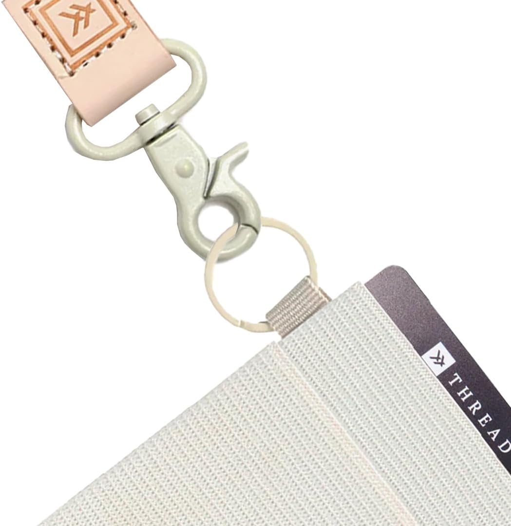 Thread Wallets Schlanke, minimalistische Brieftasche, Kreditkartenetui mit Vordertasche (Einheitsgrö