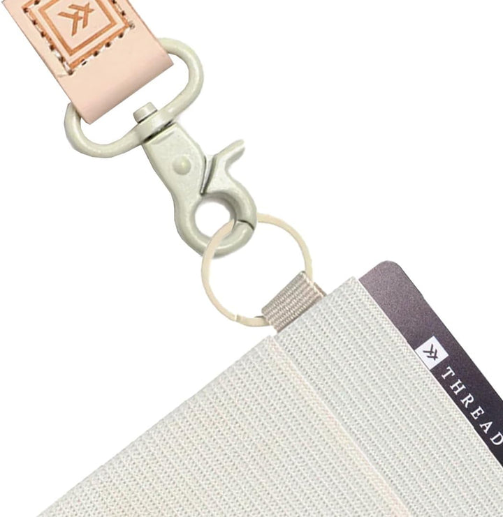 Thread Wallets Schlanke, minimalistische Brieftasche, Kreditkartenetui mit Vordertasche (Einheitsgrö