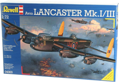 Revell REV-04300 Flugzeugbomber Avro Lancaster Mk.I/III, Flugzeugmodellbausatz, 10 Jahre to 99 Jahre