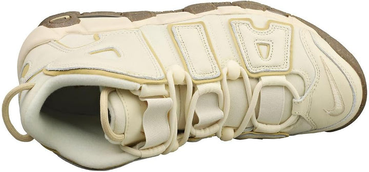 Nike Herren Air More Uptempo Basketballschuhe 45 EU Cocnut Milk Tean Gold, 45 EU Cocnut Milk Tean Go