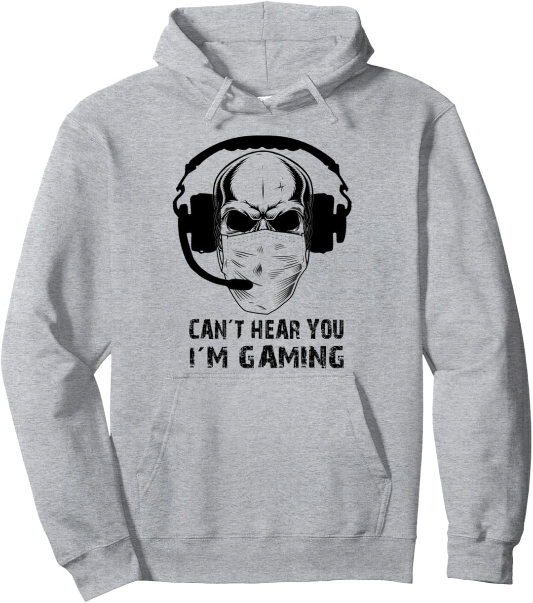 ICH HÖRE DICH NICHT ICH ZOCKE Pullover Hoodie