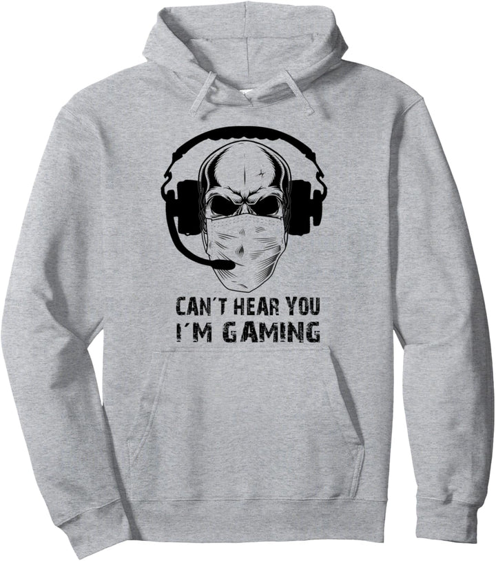 ICH HÖRE DICH NICHT ICH ZOCKE Pullover Hoodie