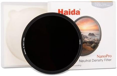 HAIDA Ultra Slim NanoPro MC ND Graufilterset 8X, 64x, 1000x - 77 mm, inkl. Stack Cap Filtercontainer