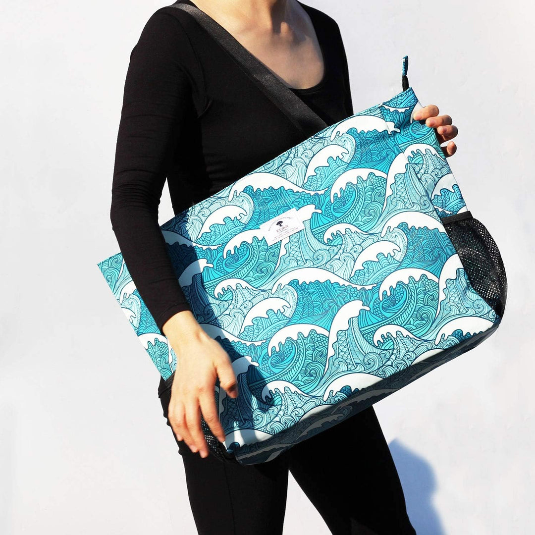Grosse Strandtasche, wasserabweisend, leicht, 50,8 cm, für Damen, für Fitnessstudio, Strand, Reisen,