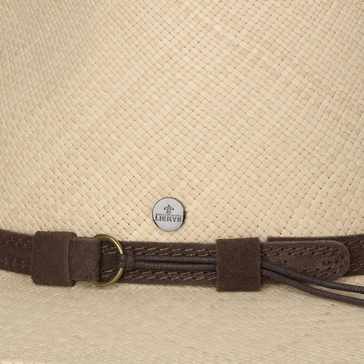 LIERYS The Striking Traveller Panamahut Herren - Hut aus 100% Panamastroh - Handmade in Ecuador - He
