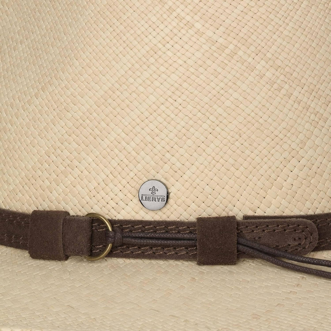 LIERYS The Striking Traveller Panamahut Herren - Hut aus 100% Panamastroh - Handmade in Ecuador - He