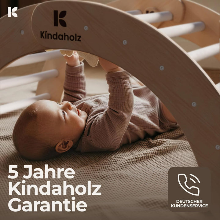 5in1 Kletterbogen mit vielseitiger 2-in-1-Rutsche mit Sicherheitsbändern, Klettergerüst Indoor-Spiel