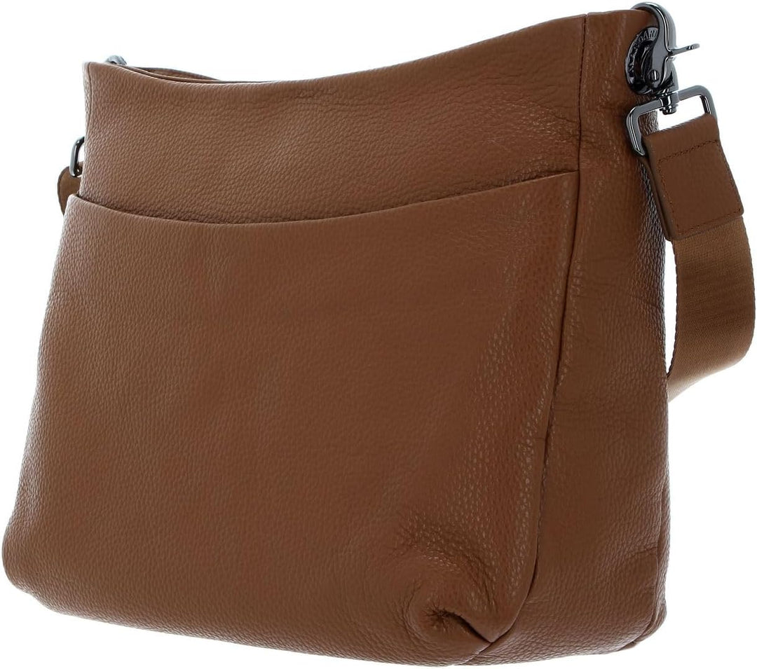 Mandarina Duck Damen Mellow Leather Schultertasche 34x31x8 (L x H x W) Indian Tan, 34x31x8 (L x H x
