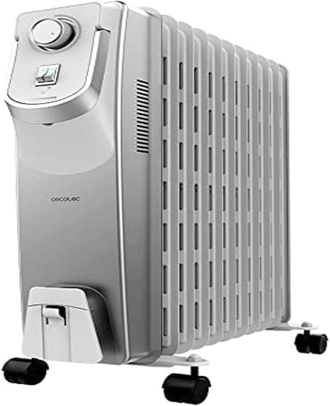 Cecotec Öl-Radiator ReadyWarm 7000 Space 360º. 1500 W, 7 Heizungsmodule, 3 Leistungsstufen, Kabelauf