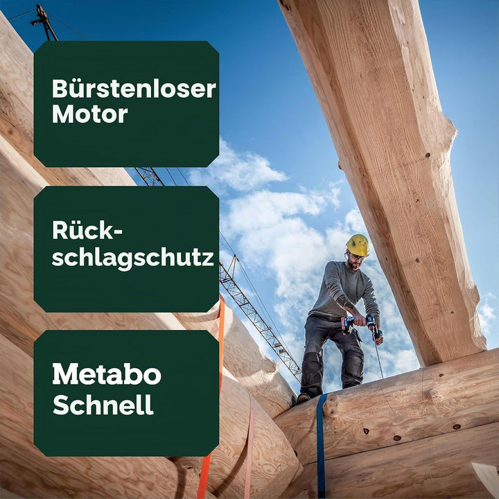 Metabo BS 18 LTX BL Q I Akku-Bohrschrauber 18V - Metabox - 602359840