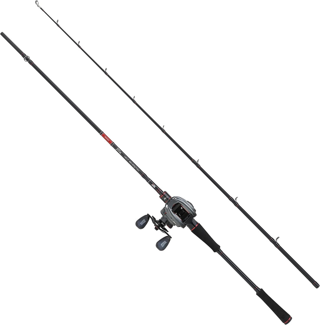 Abu Garcia MAX LP Hecht-Kombination, Ruten- und Rollen-Set, perfekt zum Köderangeln, 24T Carbon-Rohl