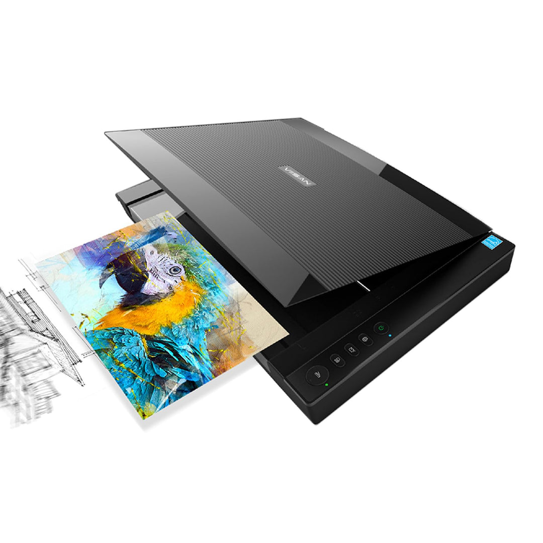 Viisan VF 3240, Flachbettscanner DIN-A3. Max. Auflösung 2400x2400 DPI. inkl. ViiScan Software für Bi