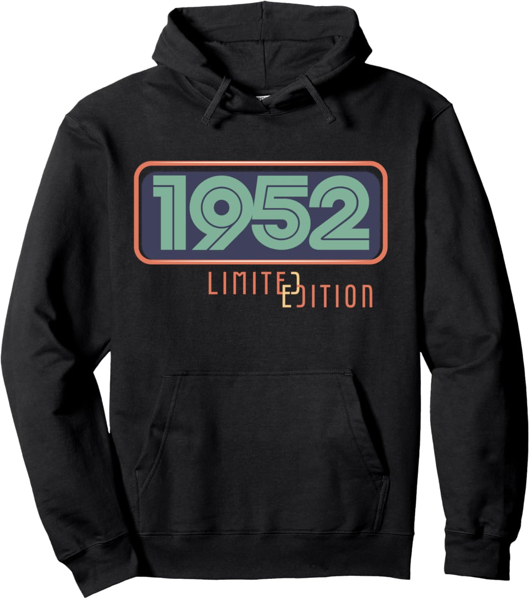 72. Geburtstag Mann Frau 72 Jahre 1952 Deko Lustig Geschenk Pullover Hoodie