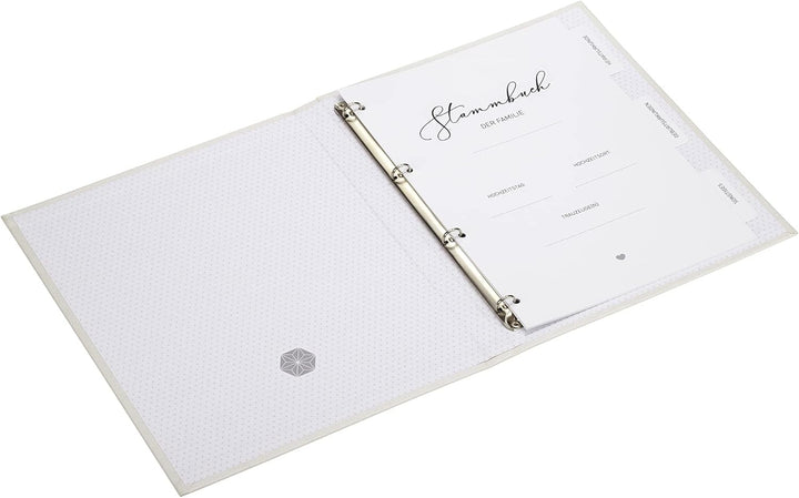 Stammbuch der Familie - Familienstammbuch Hochzeit Standesamt - Deluxe Serie - Hardcover DIN A4 (Bei