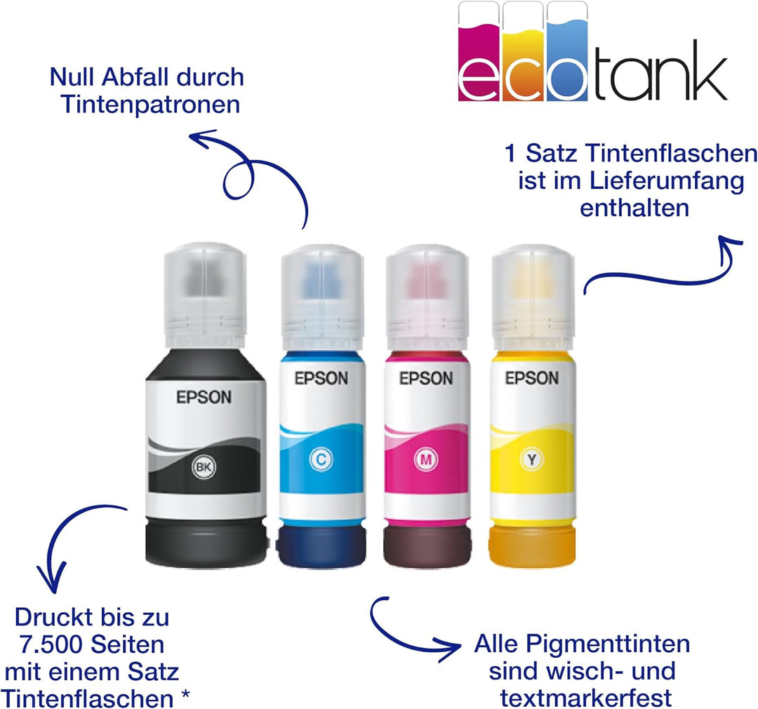 Epson EcoTank ET-16600 DIN-A3+-Multifunktions-WLAN-Tintentankdrucker mit Fax, ET-16600