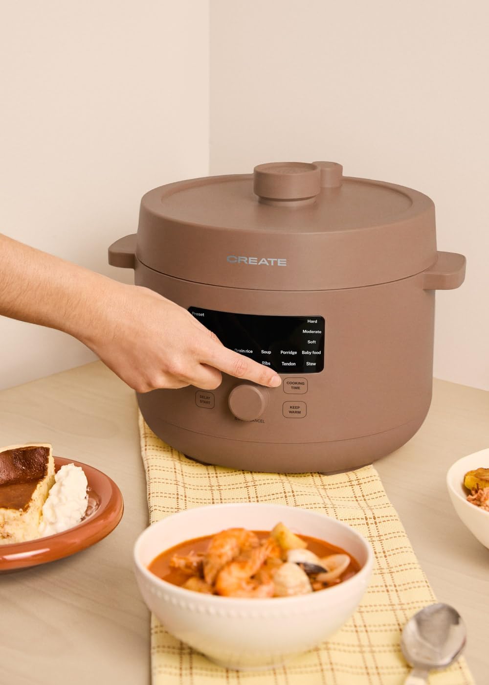 CREATE PRESSURE COOKER STUDIO / programmierbarer elektrischer Multifunktions-Schnellkochtopf, 4 l, M