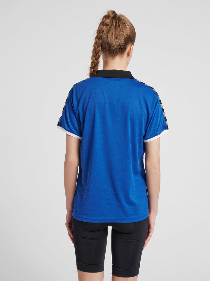hummel Damen Hmlauthentic Woman Functional Polo Polo M True Blue, M True Blue