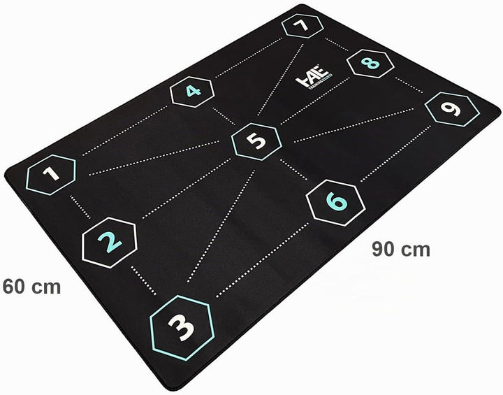 HALE | Floorball Training Center - perfektes Training Tool, Matte 900 x 600 mm, kompakt zusammenroll