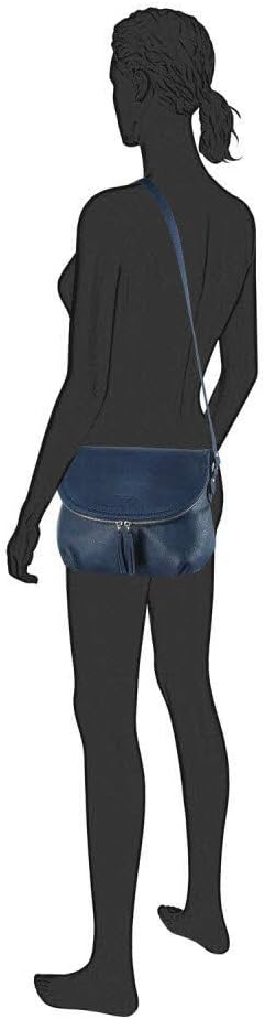 TOM TAILOR Lari Damen Umhängetasche Crossbody Bag Mittelgross Einheitsgrösse Blau, Einheitsgrösse Bl