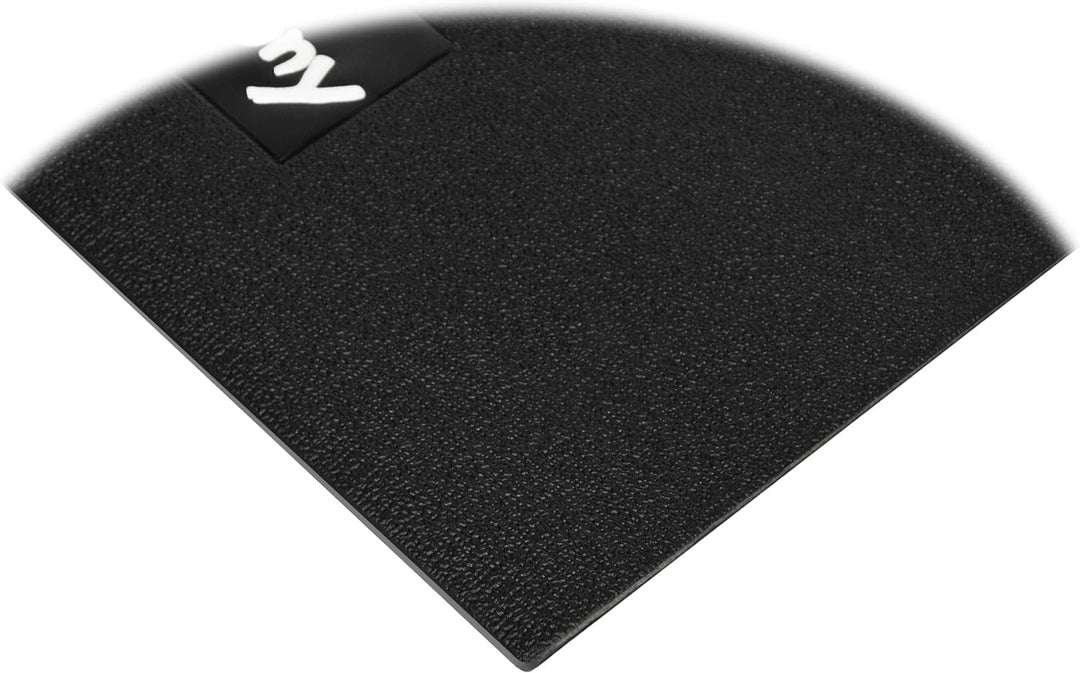 Bad Company Bodenmatte I Geruchsneutrale Bodenschutzmatte für Trainingsgeräte in 130 x 90 cm oder 18